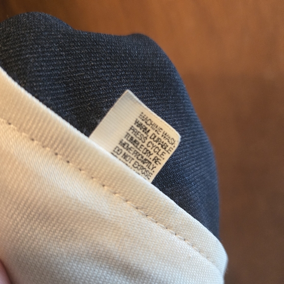 Haggar gorgeous mens suit black/dark blue szL 42 - Picture 5 of 12